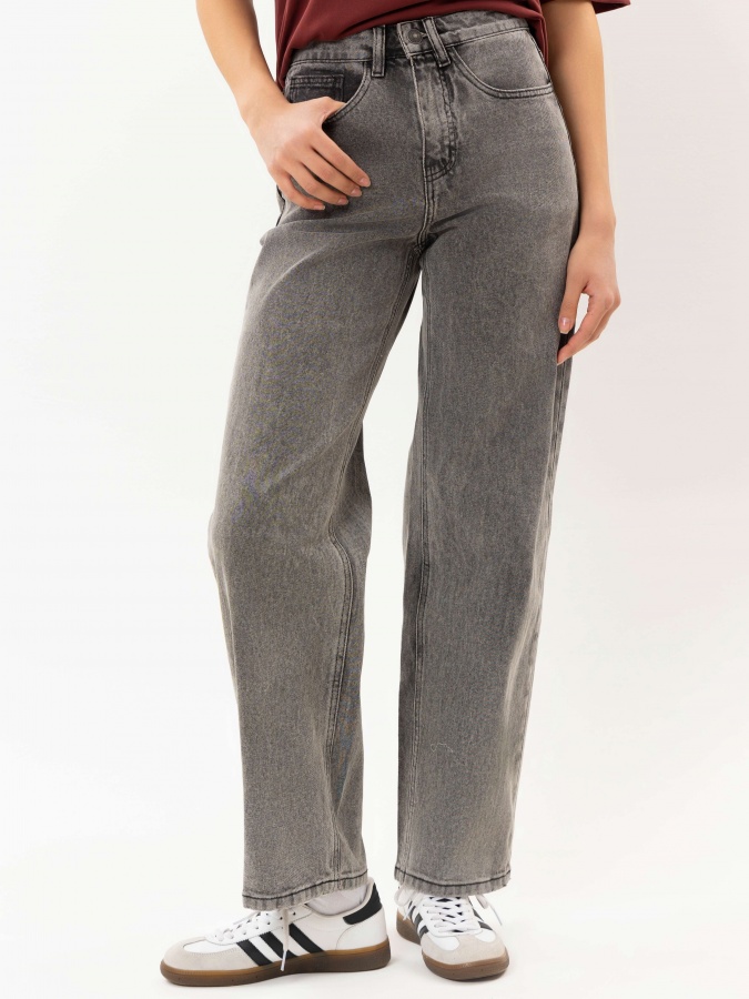 Женские джинсы Dark Grey M SS25WDE-41070