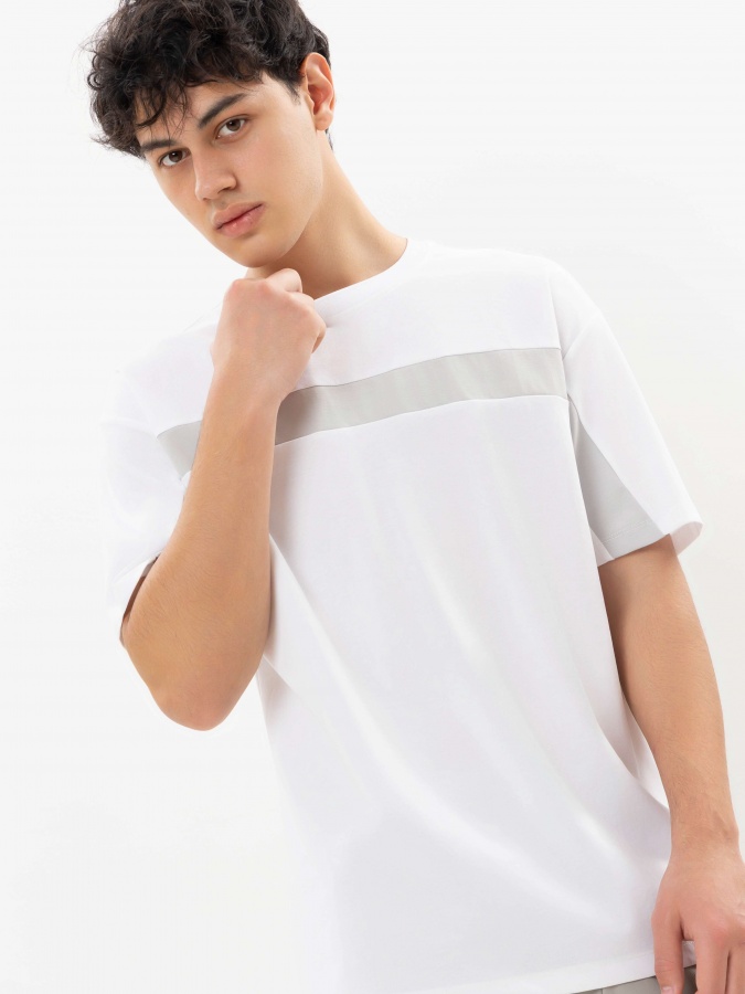 T-shirt Grey S qisqa qisma  SS24CR2-25-20417