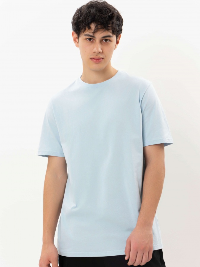 Futbolka qisqa yengli Light blue XXL  SS24CA2N-25-19683