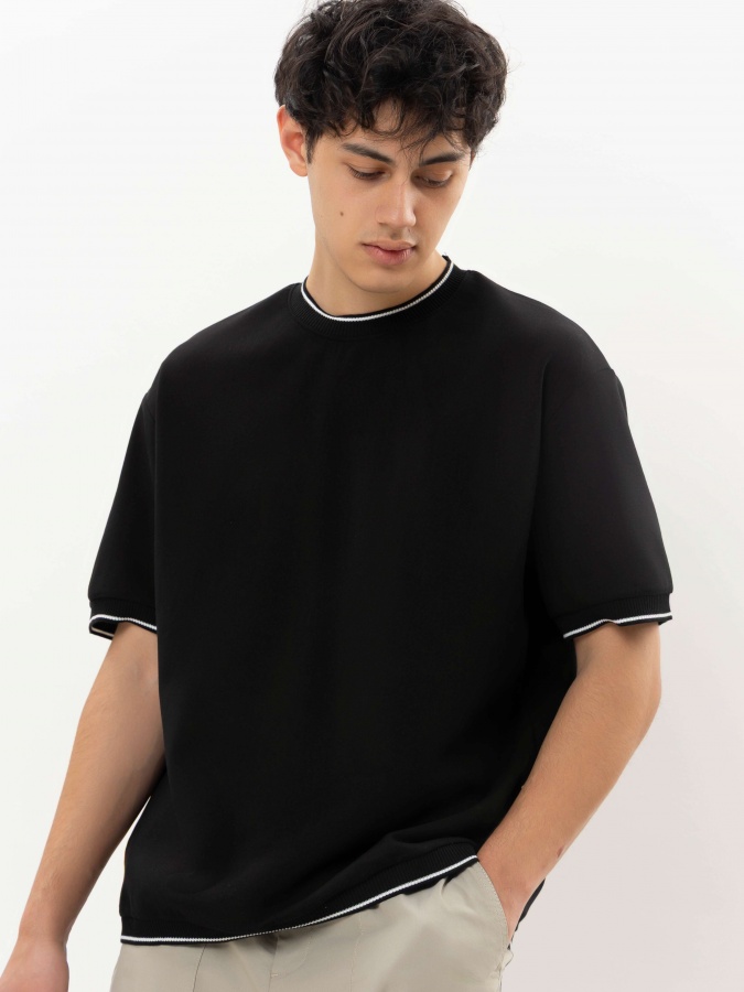 Футболка короткий рукав Black XL SS25CR2-25-21583