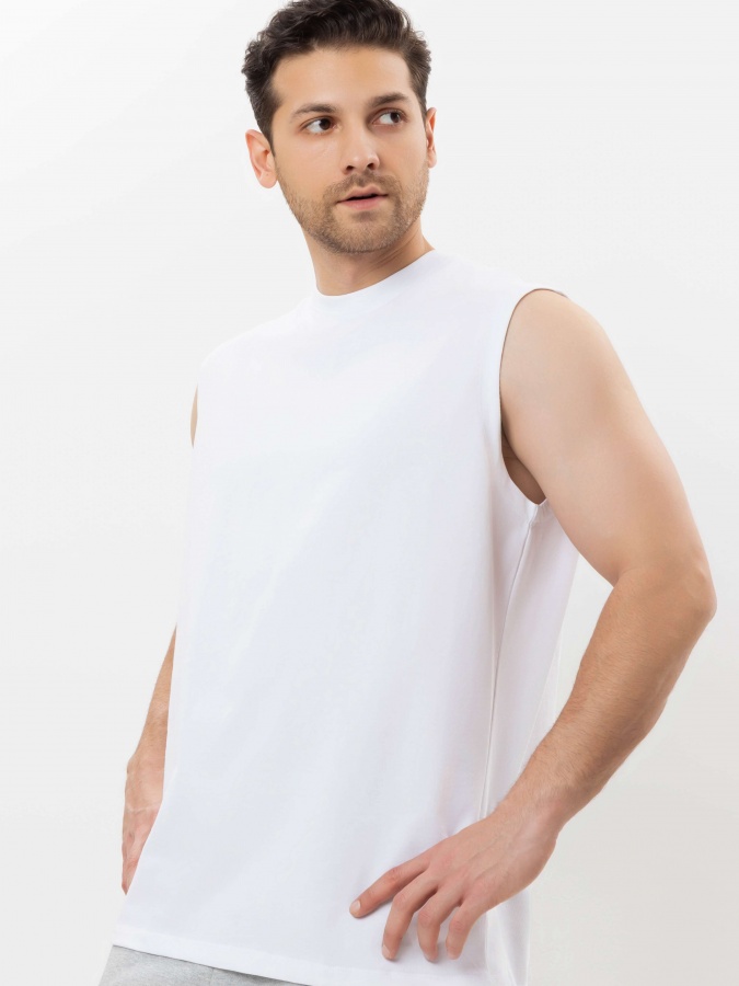 Майка короткая длина White XXL SS25BS2-13-21526