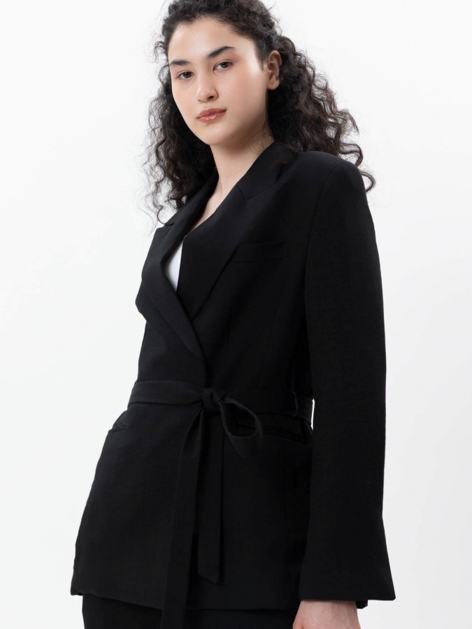 Женский пиджак Black XL SS25WES-21008