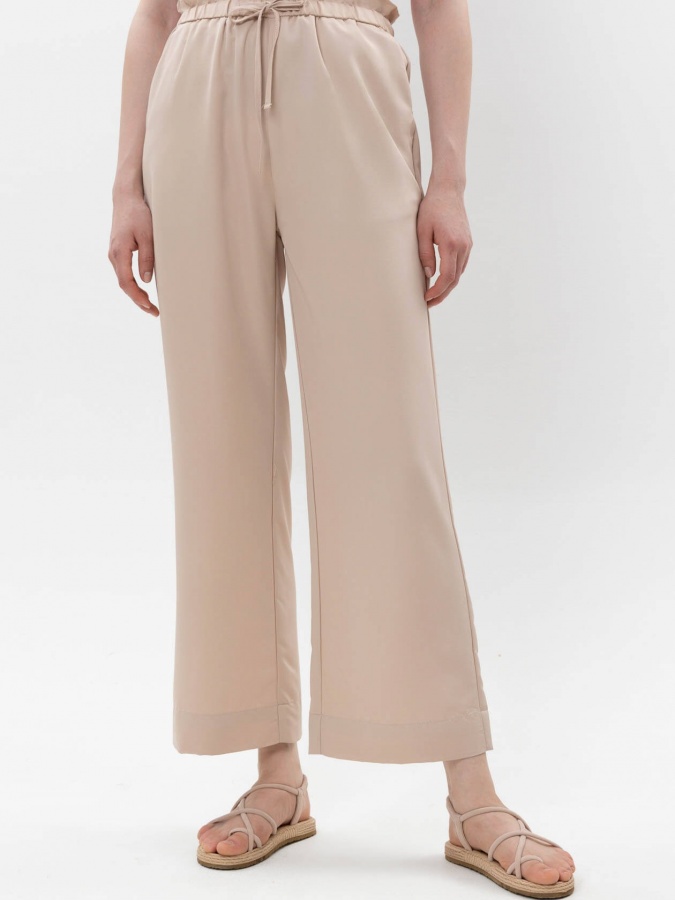 Женские брюки Beige S SS25WES-21295