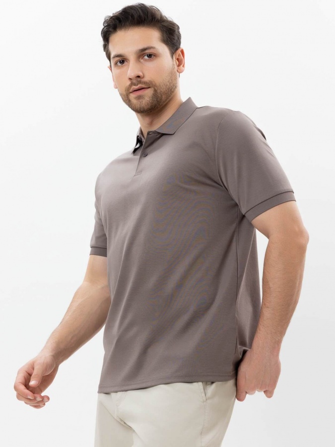 Polo Beige XL qisqa qisma  SS25CR2-17-21871