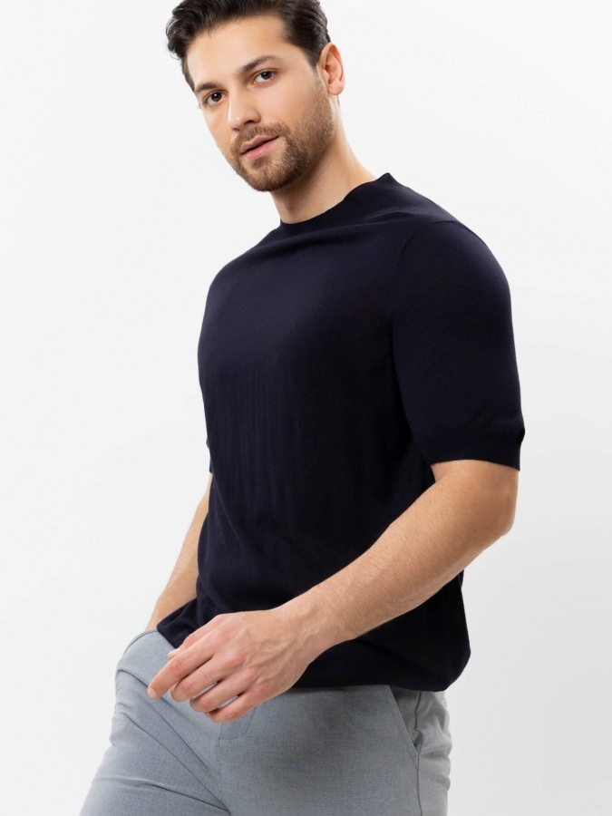 Jumper qisqa qisma Navy XXL  SS25CR2-29-21981