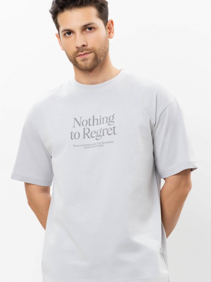 Футболка короткий рукав Grey XL SS25CR2-25-21925