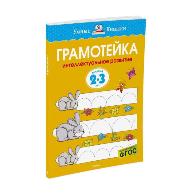 Savodxonlik. 2-3 yoshli bolalarning intellektual rivojlanishi (yangi.viloyat) 255x195x10 64409