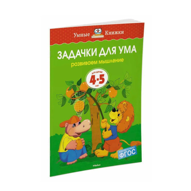 Aql uchun vazifalar (4-5 yosh) (yangi.viloyat) 260x200x10 70882