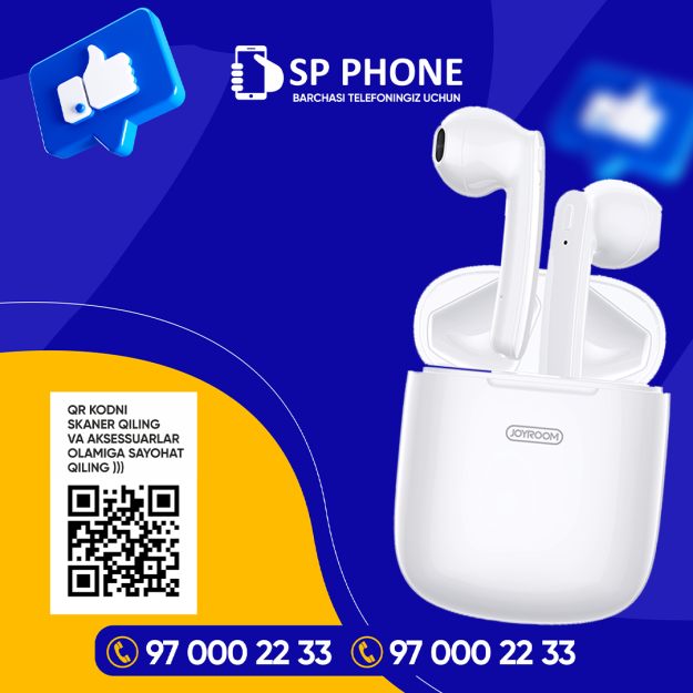 Simsiz quloqchinlar JoyRoom JR-T04S