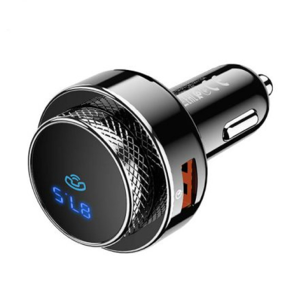 Avtomobil zaryadlovchi FM-uzatuvchi Hoco DGC16
