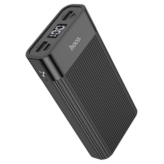 Tashqi akkumulyator Hoco J85 20000 mAh Qora
