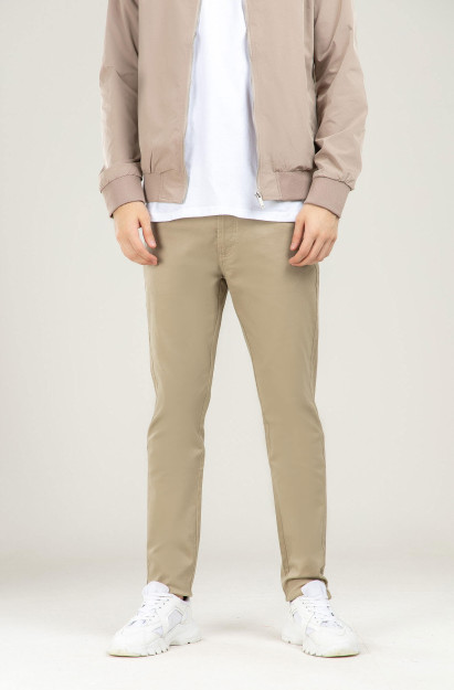 Chinos Terra Pro, erkaklar uchun, Chinos bej 34 AW21CA3N-2-10308