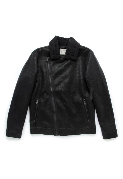 Дубленка Короткая Длина Terra Pro, для мужчин, замша Black S AW20CA1N-31-4-9115