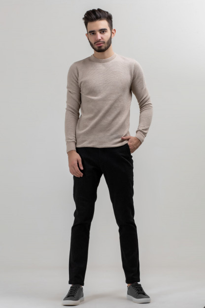 Jumper uzoq qisma bej M AW20CA2N-29-14-9042