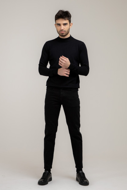 Jumper uzoq qisma qora L AW22CA2N-29-4-11511