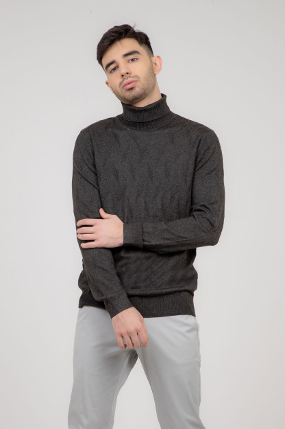 Jumper uzoq qisma quyuq kulrang XL AW21CA2N-29-10732