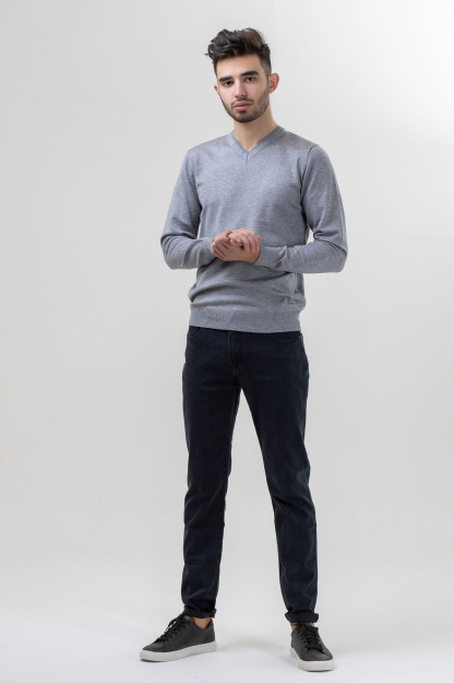 Jumper uzoq qisma yengil kulrang S AW20CA2N-29-3-8653