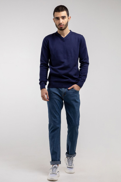 Jumper uzoq qisma -Midnight Blue L AW20CA2N-29-8-8655