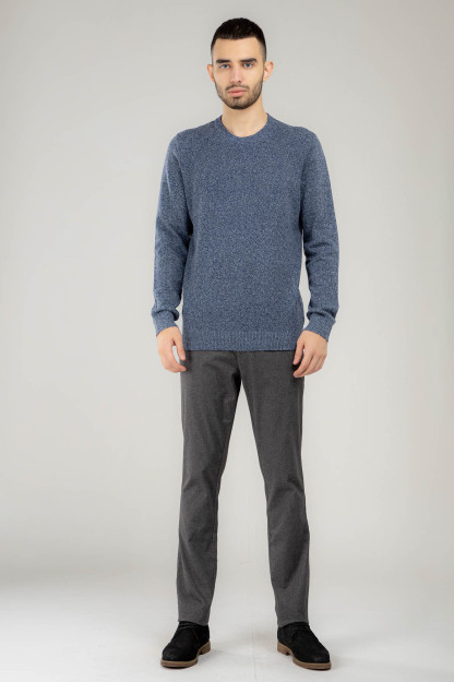 Jumper uzoq qisma Terra Pro, erkaklar uchun, akril Navy M AW21CA2N-29-10631