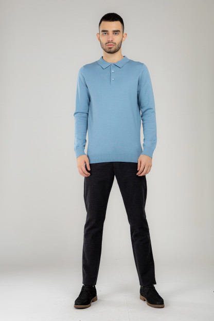 Jumper uzoq qisma Terra Pro, erkaklar uchun, modal ko'k S AW21CA2N-29-10607