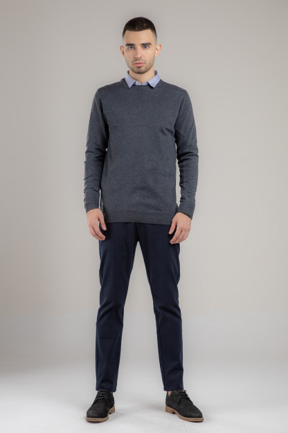 Джемпер Длинный Рукав Terra Pro, для мужчин, полиэстер Dark Grey XL AW21CA2N-29-10643