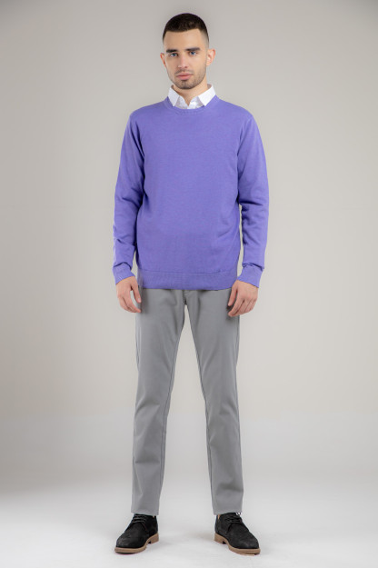 Jumper uzoq qisma Terra Pro, erkaklar uchun, polyester lilac L AW21CA2N-29-10643
