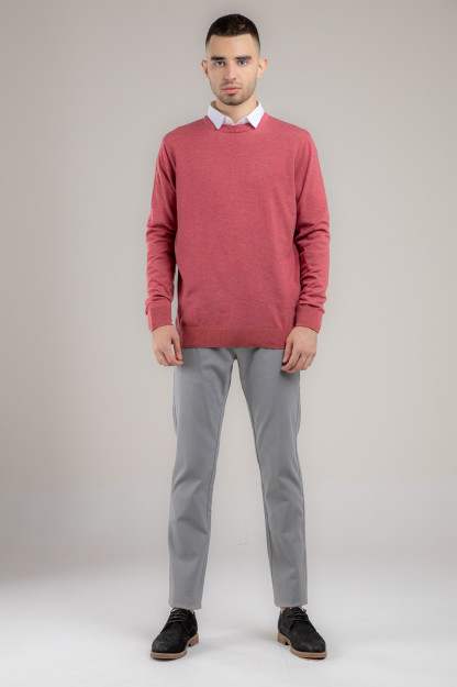 Jumper uzoq qisma Terra Pro, erkaklar uchun, polyester qizil XXL AW21CA2N-29-10643