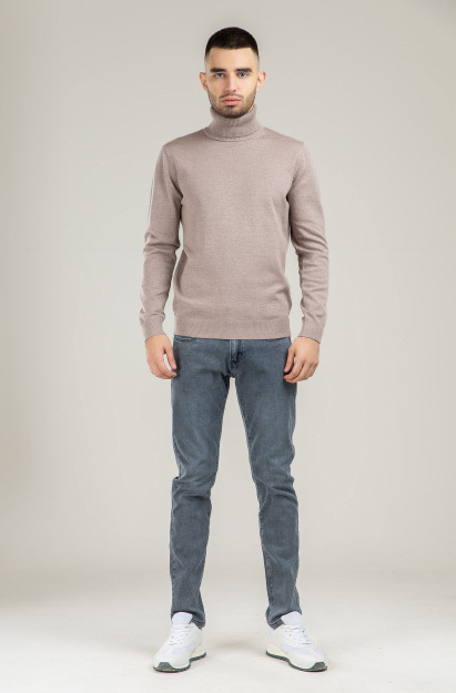 Jumper uzoq qisma Terra Pro, erkaklar uchun, viskon bej M AW21CA2N-29-10095
