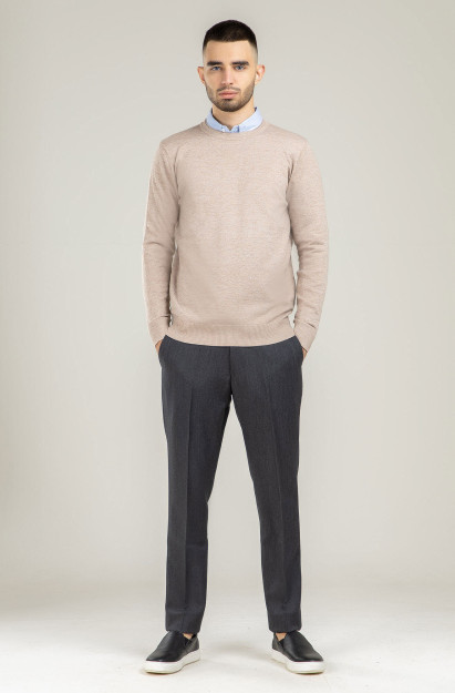 Jumper uzoq qisma Terra Pro, erkaklar uchun, viskon bej M SS21CA2N-29-14-9610