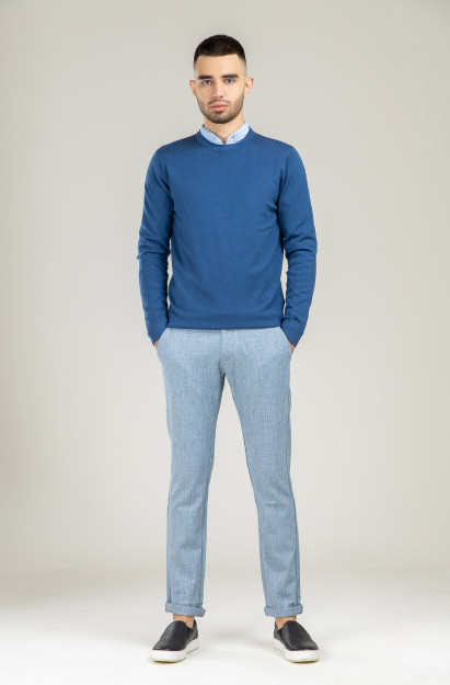 Джемпер Длинный Рукав Terra Pro, для мужчин, вискоза Blue L AW21CA2N-29-10092