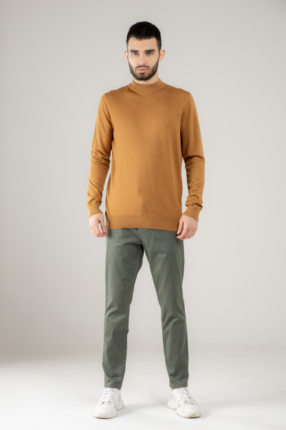 Джемпер Длинный Рукав Terra Pro, для мужчин, вискоза Clay Brown L AW21CA2N-29-10574