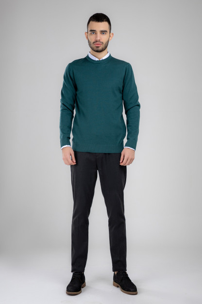 Jumper uzoq qisma Terra Pro, erkaklar uchun, viskon yashil L AW21CA2N-29-10092