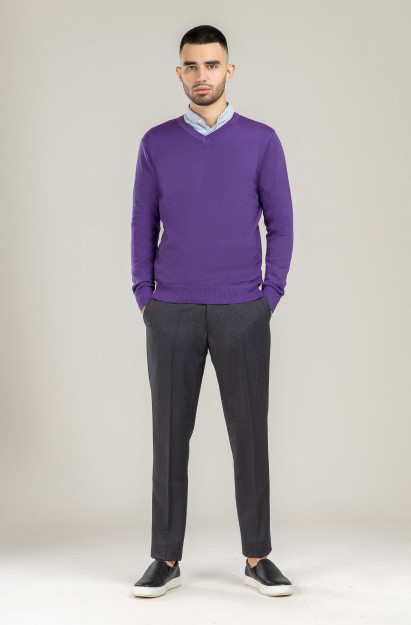 Джемпер Длинный Рукав Terra Pro, для мужчин, вискоза Violet L SS21CA2N-29-11-9615