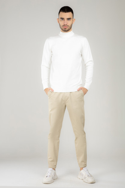 Jumper uzoq qisma Terra Pro, erkaklar uchun, viskon oq S AW21CA2N-29-10094