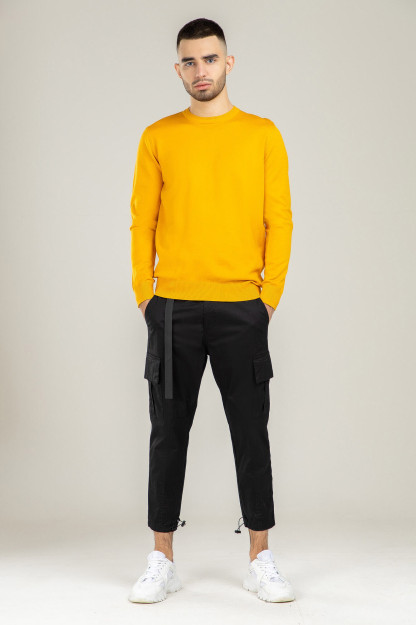 Jumper uzoq qisma Terra Pro, erkaklar uchun, viskon sariq XXL AW21CA2N-29-10092