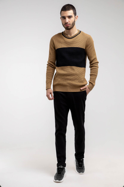 Jumper uzoq qisma Terra Pro, erkaklar uchun, paxta bej L AW20CA2N-29-14-9359