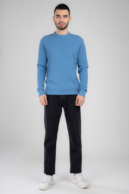Джемпер Длинный Рукав Terra Pro, для мужчин, хлопок Blue XXL AW21CA2N-29-10633
