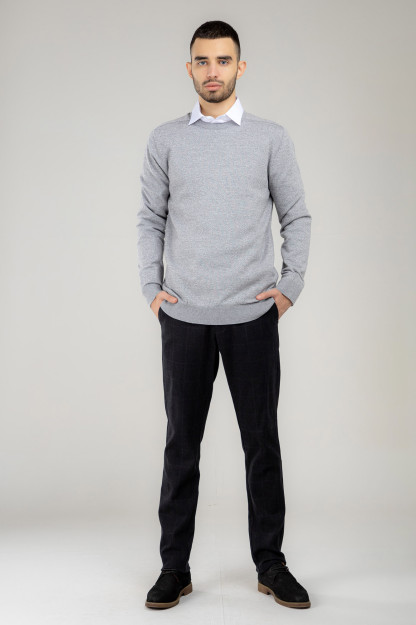 Джемпер Длинный Рукав Terra Pro, для мужчин, хлопок Grey S AW21CA2N-29-10642