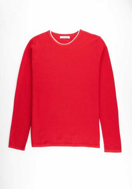 Джемпер Длинный Рукав Terra Pro, для мужчин, хлопок Red S AW20CA2N-29-12-8924