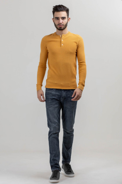 Джемпер длинный рукав Yellow S AW20CA2N-29-15-9024