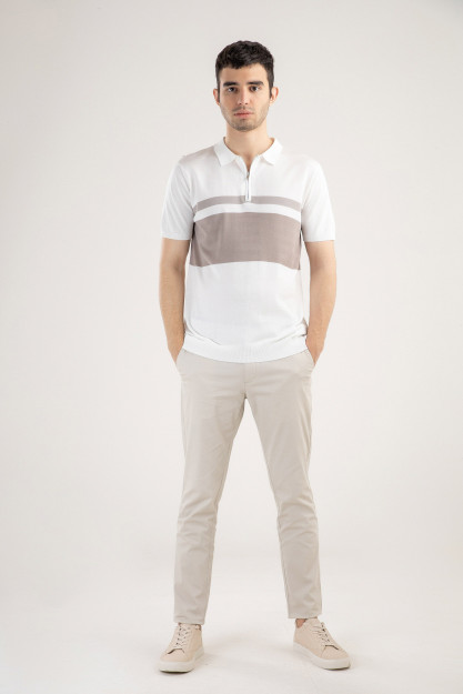 Jumper qisqa qisma bej L SS21CA2N-29-14-9637