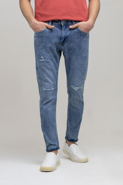 Terra Pro jinsi, erkaklar uchun, Denim Blue 36 SS21CA3N-38-5-9825