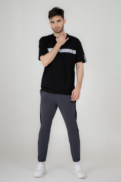 Qora Kulrang 32 Joggers SS22CA3N-39-2-11179