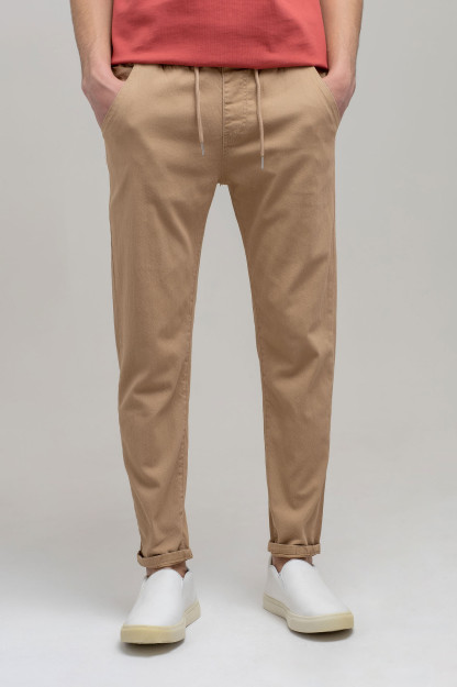 Joggers Terra Pro, erkaklar uchun, Denim bej 34 SS21DE3N-39-14-9857