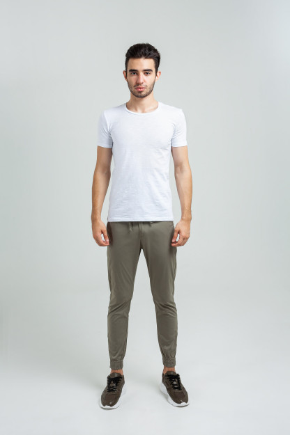 Joggers Terra Pro, erkaklar uchun, xaki 36 trikotaj SS20CA3N-39-21-7052