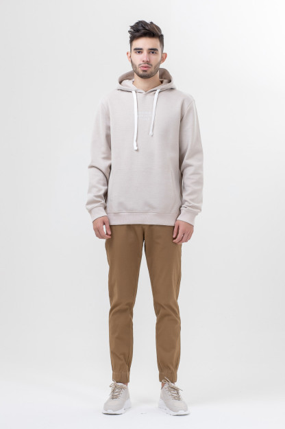 Joggers Terra Pro, erkaklar uchun, paxta bej 31 AW20CA3N-39-14-8765