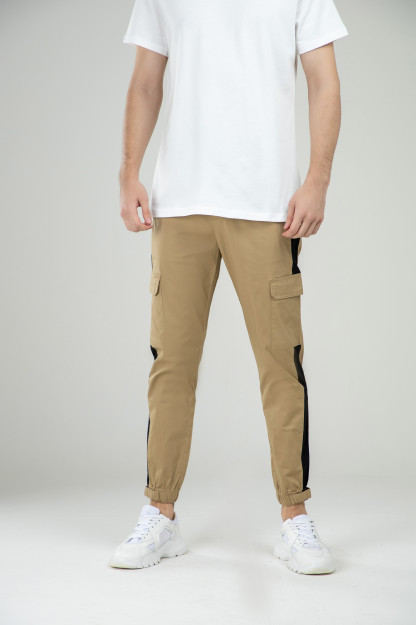 Джоггеры Terra Pro, для мужчин, хлопок Beige 36 SS21CA3N-39-10382