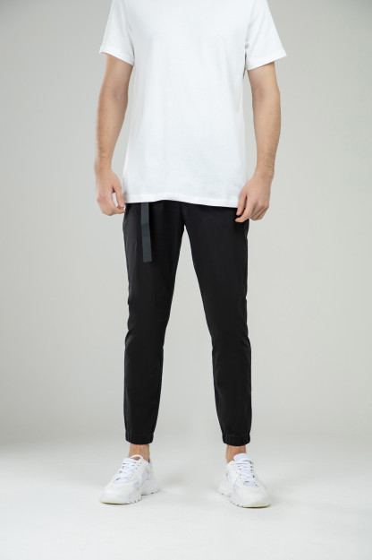 Joggers Terra Pro, erkaklar uchun, paxta qora 29 SS21CA3N-39-10381
