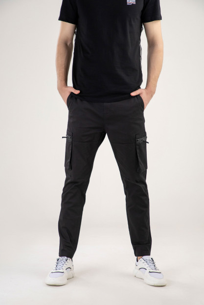 Joggers Terra Pro, erkaklar uchun, paxta qora 32 SS21CA3N-39-10009