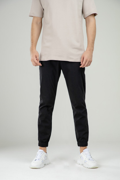 Joggers Terra Pro, erkaklar uchun, paxta qora 33 SS21CA3N-39-10392